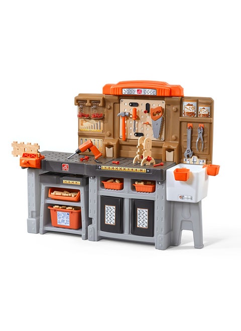 Pro Play Workshop & Utility Bench | Kids Pretend Play Workbench & Tools Set