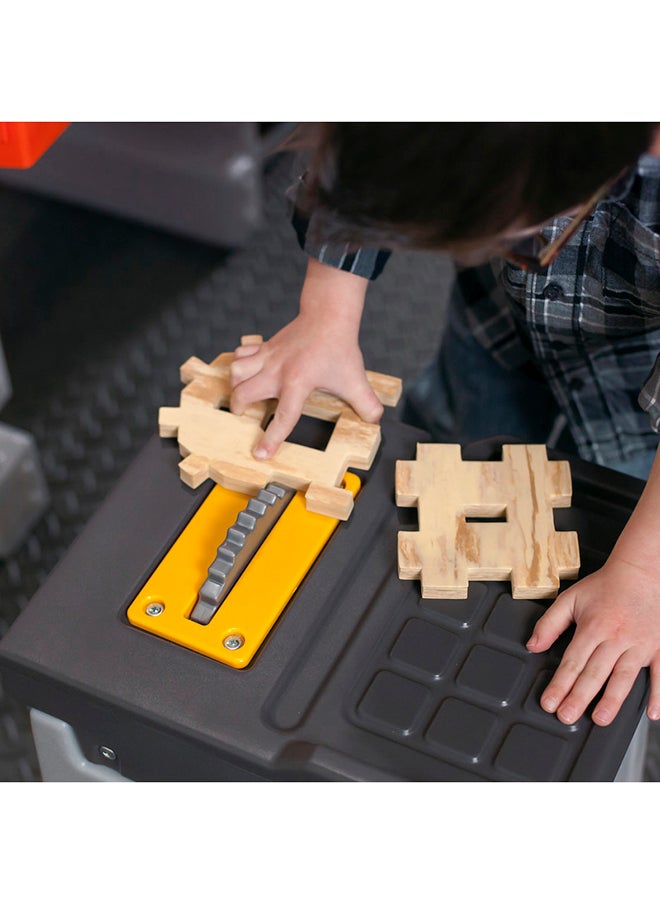 Step2 - Pro Play Workshop & Utility Bench | Kids Pretend Play Workbench & Tools Set - Image 1
