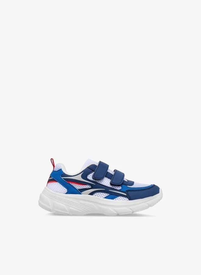 ال بي ال من شو اكسبرس سنيكرز أولاد بنعل مزخرف بإغلاق بشريط لاصق