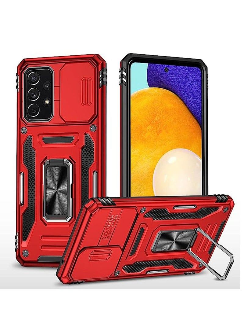 Galaxy A73 5G Case Cover with Stand Kickstand Ring and Camera Cover Protector, Military Grade Shockproof Protective Cover for Samsung Galaxy A73 - pzsku/Z0D626F7F1D2CFACA3CA8Z/45/_/1721119025/849ceca4-50e5-40a8-bc39-91b7f5ab0b0e