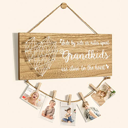 Asoulin Best Grandma Gifts Christmas Gifts for Grandma Picture Frame, Birthday Gift for Nana from Grandchildren Granddaughter Grandson, Grandkids Photo Holder Grandpa Gigi Nana Gift for Thanksgiving - Image 3