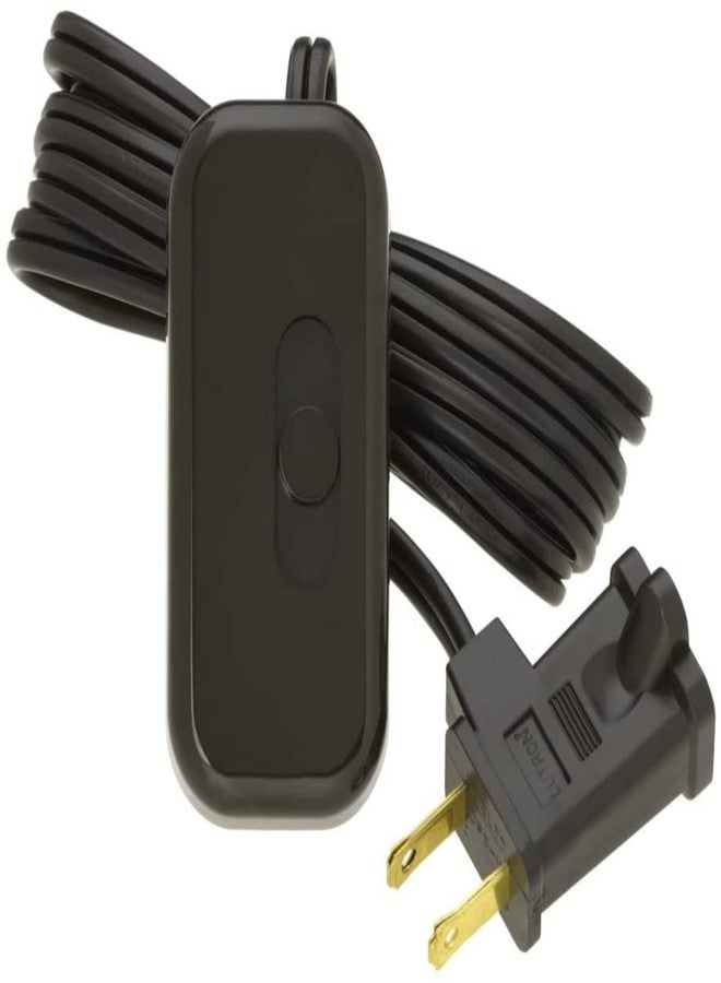 Lutron Credenza Plug-In Dimmer for Halogen and Incandescent Bulbs, TT-300H-BR, Brown - Image 1