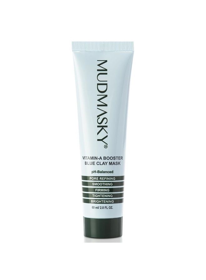 MUDMASKY Vitamin-A Booster Blue Clay Mask 60ml / 2.0 FL. OZ. - Image 1