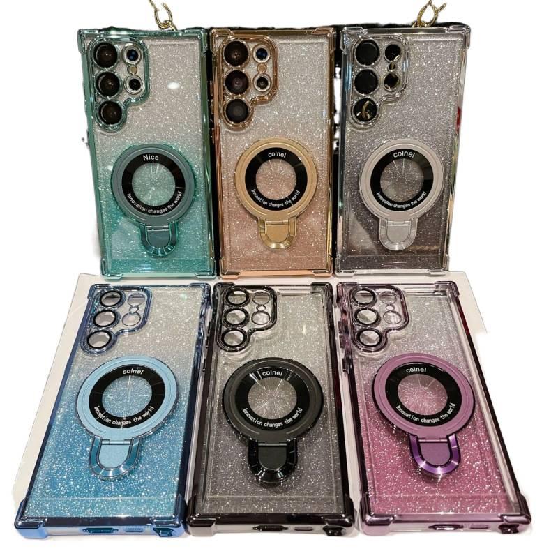 MagSafe Case | Anti-Fingerprint | Clear | Acrylic | Drop Protection | Shockproof Cover for Samsung Galaxy S22 Ultra - Image 2