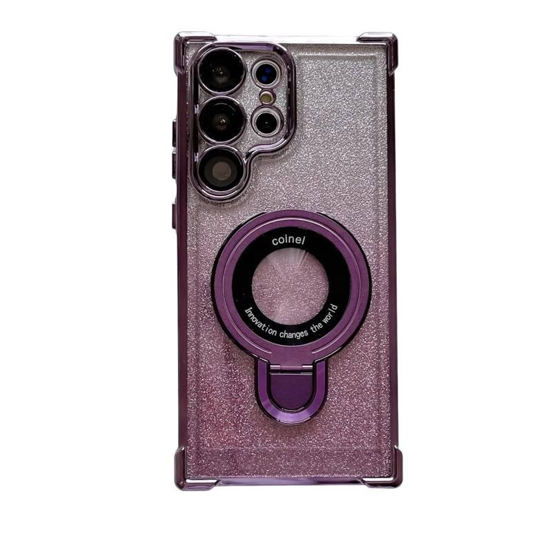 MagSafe Case | Anti-Fingerprint | Clear | Acrylic | Drop Protection | Shockproof Cover for Samsung Galaxy S22 Ultra - Image 5