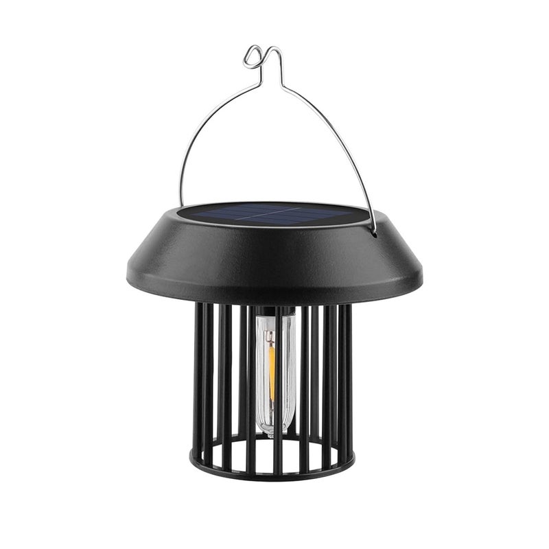 AUM ENTERPRISE Solar Lanterns Outdoor Waterproof Upgraded Bright Hanging Solar Lights for Outside Solar Powered Lanterns Lighting LED for Garden Patio Yard Decorative 2 Pack - Image 1