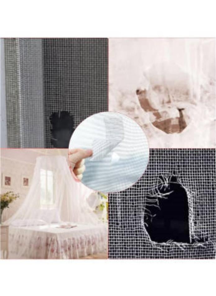 Screen Repair Tape Mosquito Net Repair Tape Self Adhesive Screen Fiberglass Mesh Patch Repair Waterproof Screen Patch Repair for Window and Door Screen Repair Anti-Mosquito - Image 3
