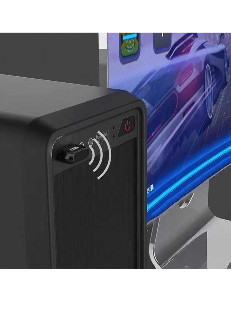 جو-ديز - محول USB بلوتوث 5.0 جهاز استقبال مناسب لأجهزة الكمبيوتر المكتبية وأجهزة الكمبيوتر المحمولة ولوحات المفاتيح والطابعات والماوس وسماعات الرأس - Image 1