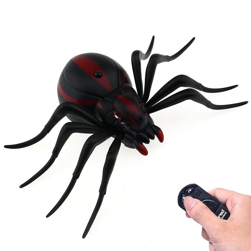 Tipmant RC Spider Remote Control Car Vehicle Animal Scary Prank Toys Electric Electronic Siumlation Fake Kids Birthday Gifts Black - Image 2