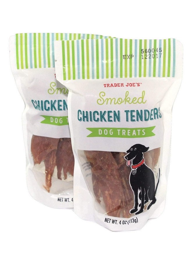 Trader Joe's Smoked Chicken Tenders Dog Treats (2 Pack)