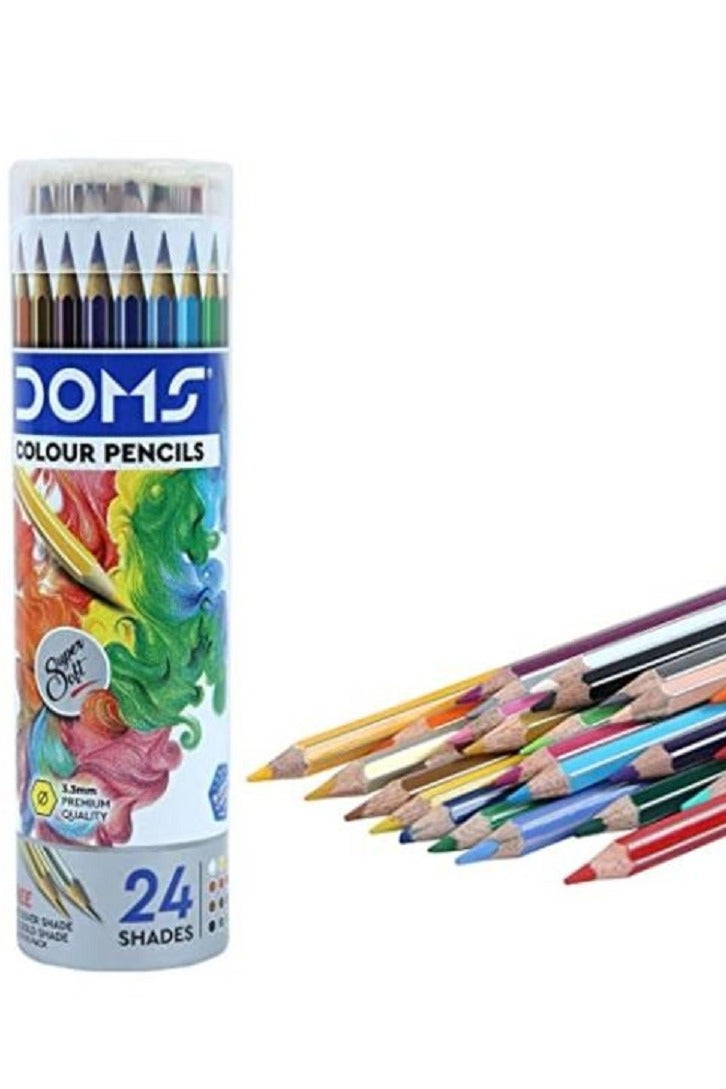 DOMS 24-Shades Color Pencil - Image 2