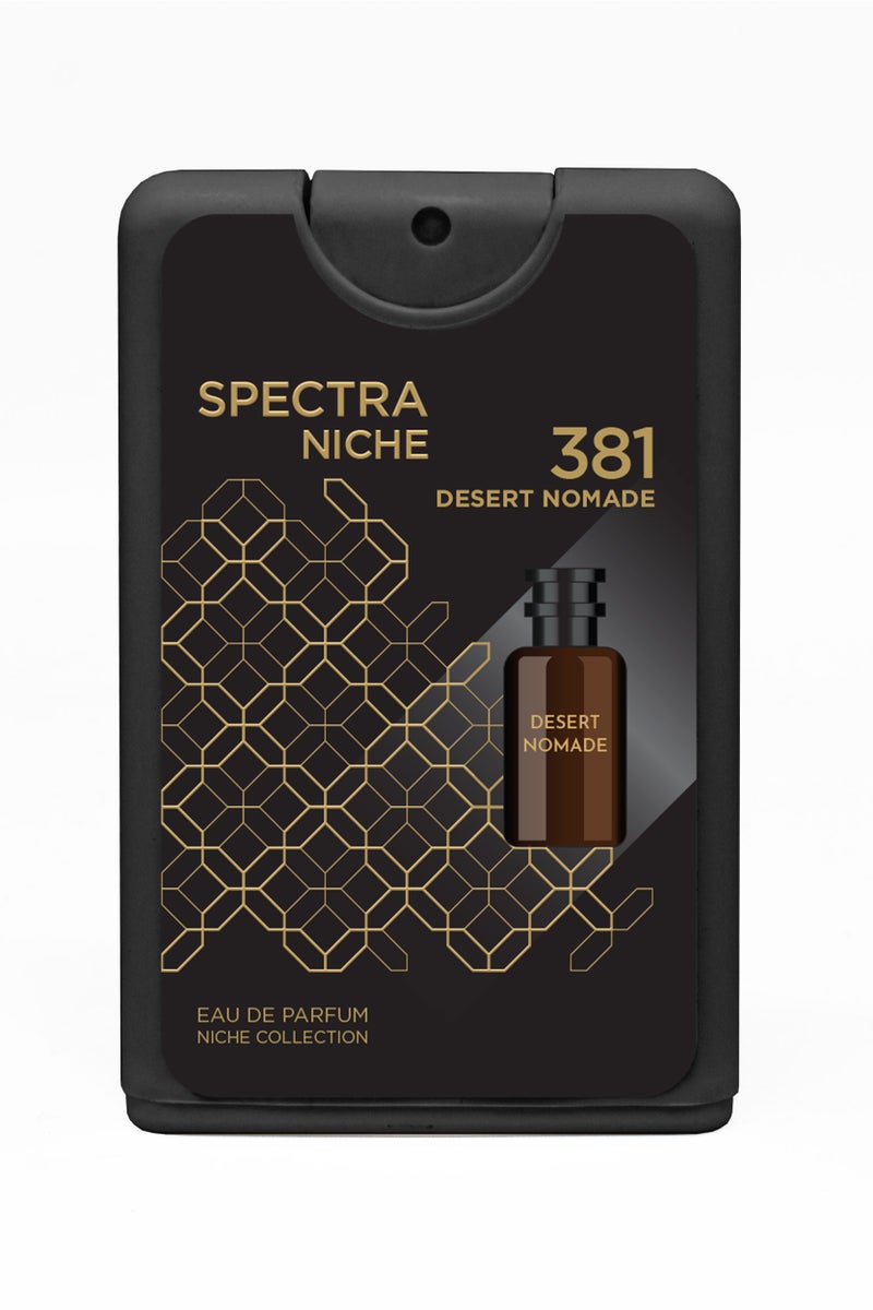 Spectra Pocket Niche 381 Desert Nomade EDP Unisex Perfume - 18ml - Image 2