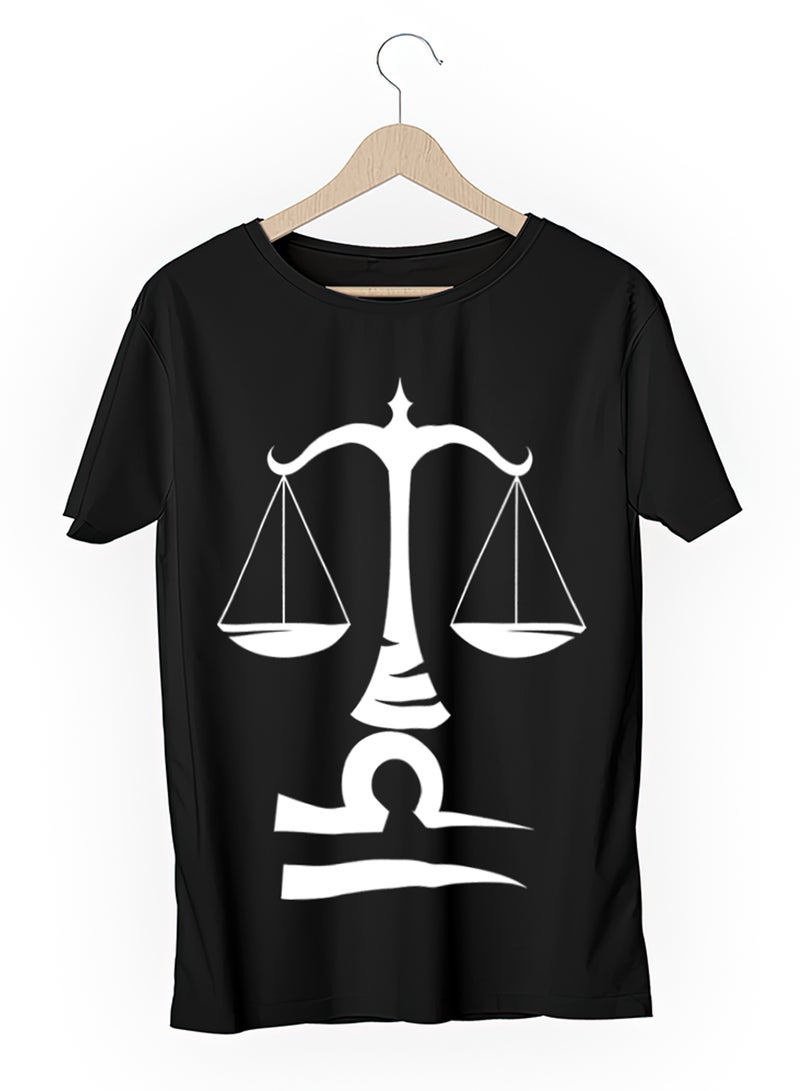 Fashion World Cotton T-shirt Printed with High-quality Libra  - Image 3