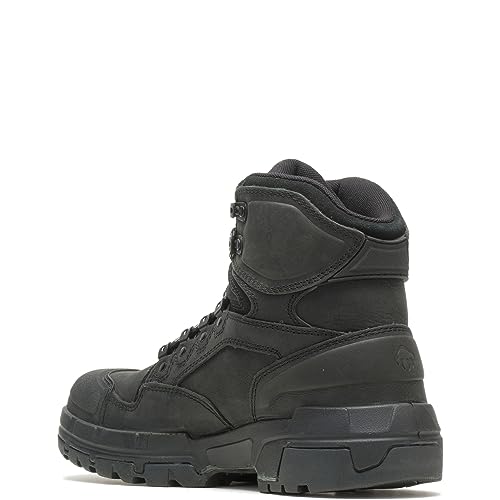 Wolverine Men's Legend 6 Inch Waterproof Comp Toe Work Shoe, Black, 12 W US - Image 3