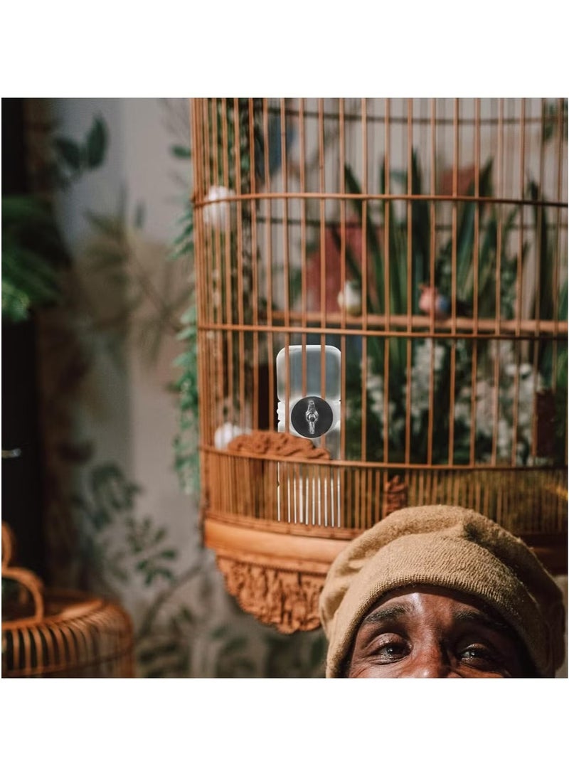 2 Pcs Bird Water Feeder,140ML Automatic Bird Water Food Dispenser Bird Water Bottle Drinker Bird Cage Accessories for Parrot Budgie Cockatiel Parakeet Lovebirds - Image 5