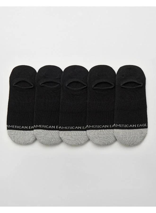 American Eagle AE Invisible Socks 5-Pack