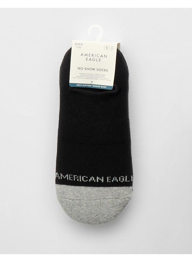 American Eagle AE Invisible Socks 5-Pack - Image 2
