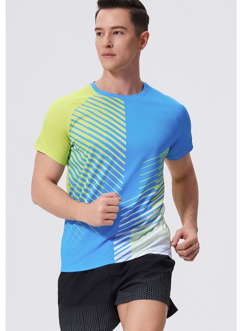 luluesses Men's quick-drying short-sleeved fitness basketball tops  - Image 2