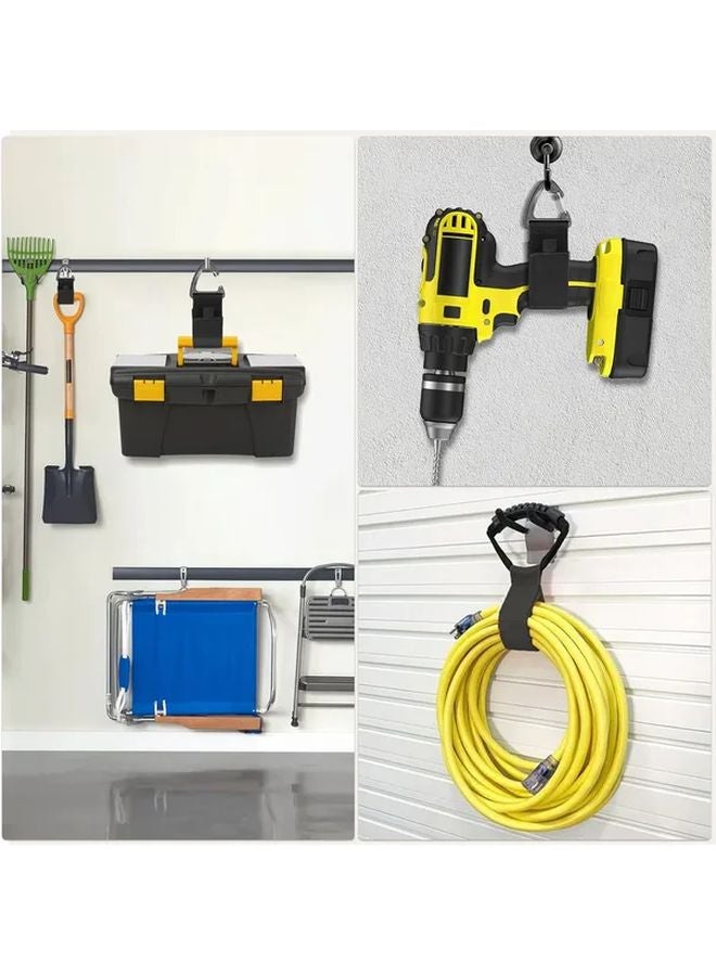 10pcs Heavy Duty Black Storage Straps Adjustable Buckles Durable Organizer - Image 4