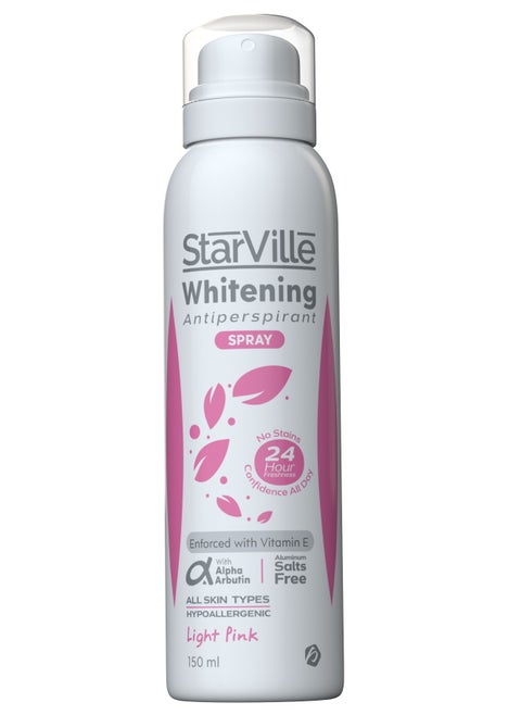 Starville Whitening Antiprespirant Spray Light Pink 150 ml