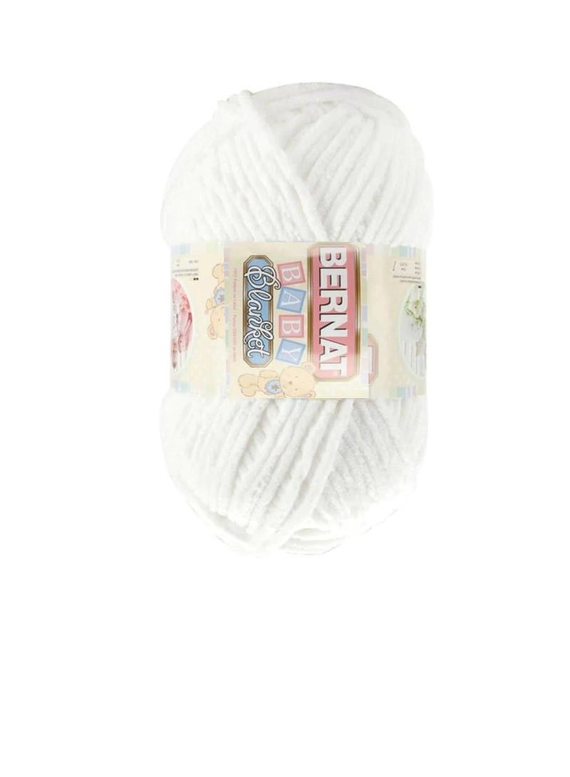 Bernat Bernat Baby Blanket Big Ball Yarn White - Image 2