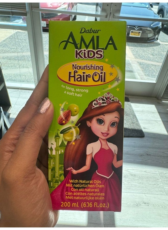 دابر زيت دابر المغذي للشعر للأطفال - تركيبة طبيعية 100% - غني بالأملا والزيتون واللوز - يعزز نمو الشعر ويقويه ويحافظ على صحته - 200 مل - عبوة من قطعة واحدة - Image 2