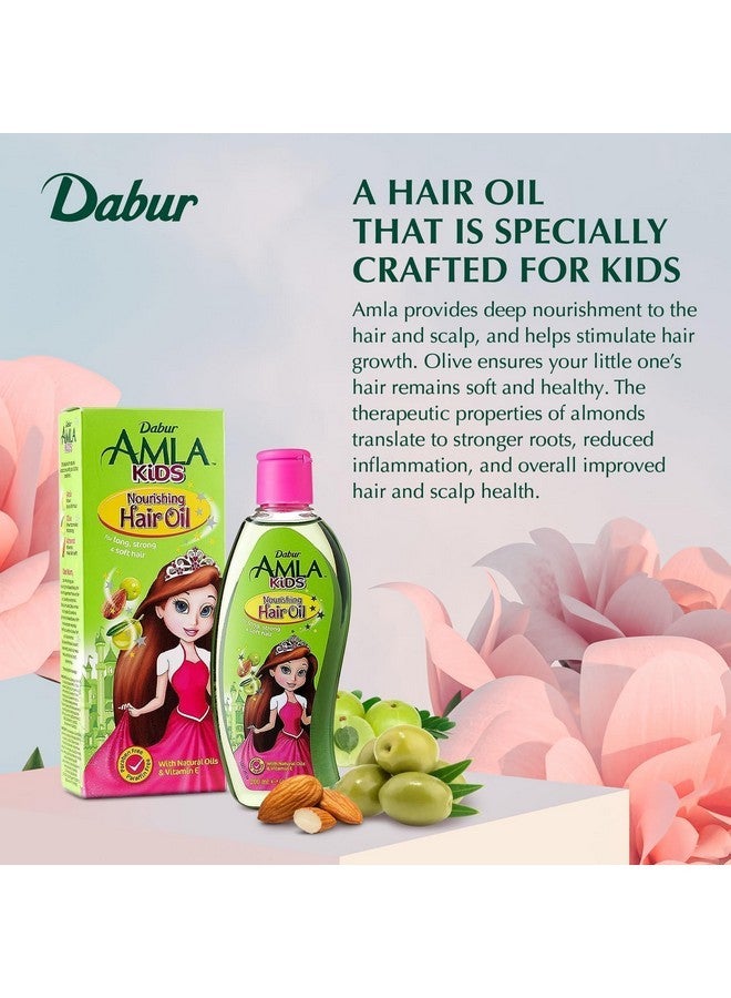 دابر زيت دابر المغذي للشعر للأطفال - تركيبة طبيعية 100% - غني بالأملا والزيتون واللوز - يعزز نمو الشعر ويقويه ويحافظ على صحته - 200 مل - عبوة من قطعة واحدة - Image 5