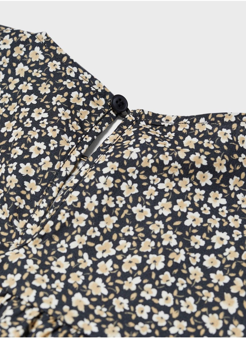 MANGO - Kids Floral Print Blouse - Image 1
