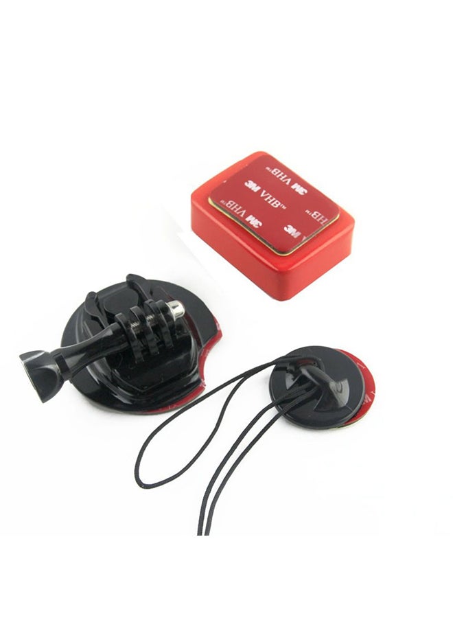 O Ozone طقم ملحقات لوح التزلج متوافق مع GoPro Hero 11 10 9 8 7 6 5 4 SJCAM وكاميرات الحركة الأخرى | حوامل لوح التزلج والطفو مع ملصق لاصق - Image 4