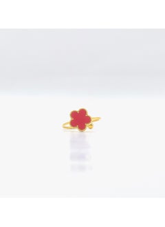 Red Flower Ring | Stainless Steel | 18K Gold Plated - pzsku/Z0D63BD45BD198015B40DZ/45/_/1734167854/ea8b306a-7aa9-4b05-9800-c02bdecce2bd