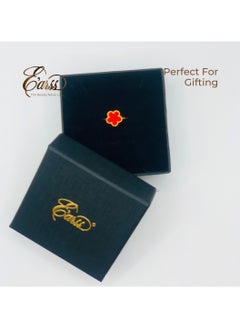 Red Flower Ring | Stainless Steel | 18K Gold Plated - pzsku/Z0D63BD45BD198015B40DZ/45/_/1734167874/746f75d7-134e-4423-90fe-c22211fcce8f