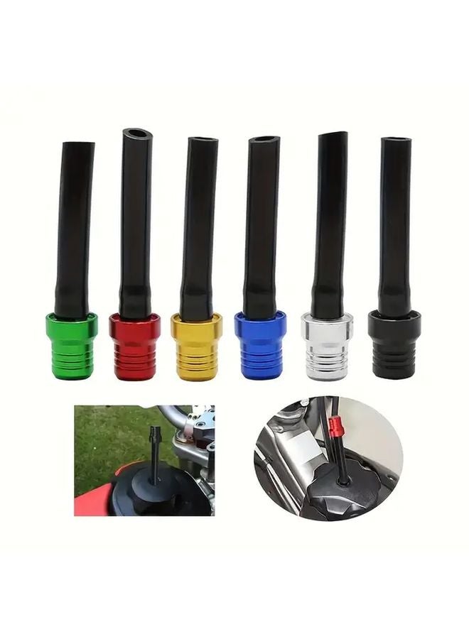 Red Motorcycle Fuel Cap Single Way Vent Aluminum Alloy For Motocross ATV Dirt Bike - Image 4