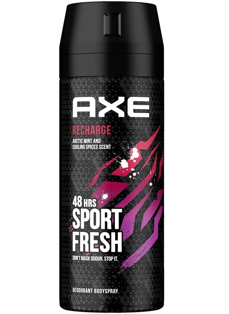 Axe - Recharge Sport Fresh Spray 150Ml - Image 1