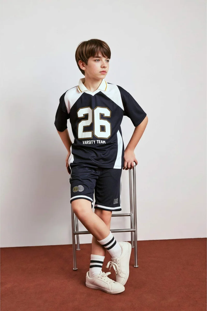 DeFacto Boy Regular Fit Printed Shorts