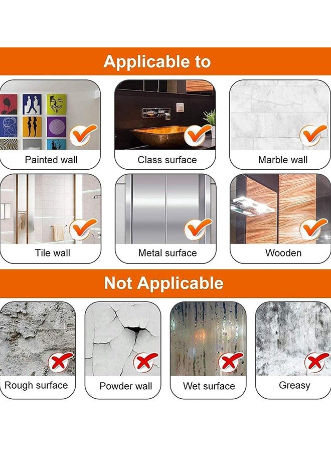 Farahom 24 Pcs Rug Pad Gripper, Non-Slip Rug Tape for Hardwood Floors and Tiles, Reusable Washable Carpet Tape for Area Rugs, Double-Sided Adhesive Rug Stickers Keep Corners Flat, Black - Image 5