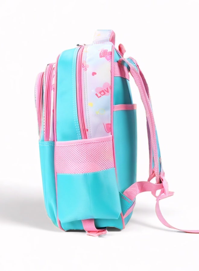 Riolio Girls Backpack, Kids School Bag, Elementary School Backpack, 3-in-1 Set with Lunch Bag and Pencil Case  - Image 4