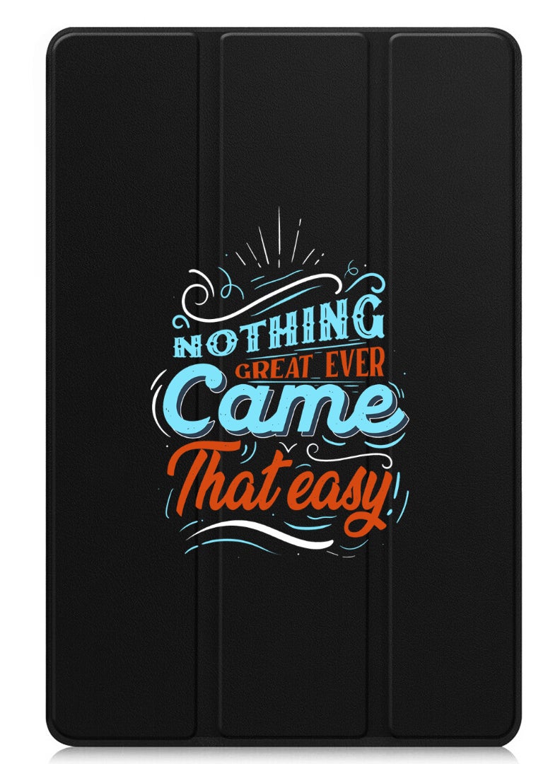 Theodor Protective Flip Case For Apple iPad mini 7th Generation (A17 Pro 2024 / Mini 6 2021 6th Generation) With Trifold Stand Auto Wake Sleep Shockproof Cover nothing great - Image 1