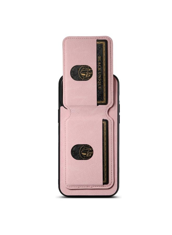 Suteni Case For iPhone 15 Pro H02 Litchi Leather Card Wallet Stand Back Phone Case - Image 5