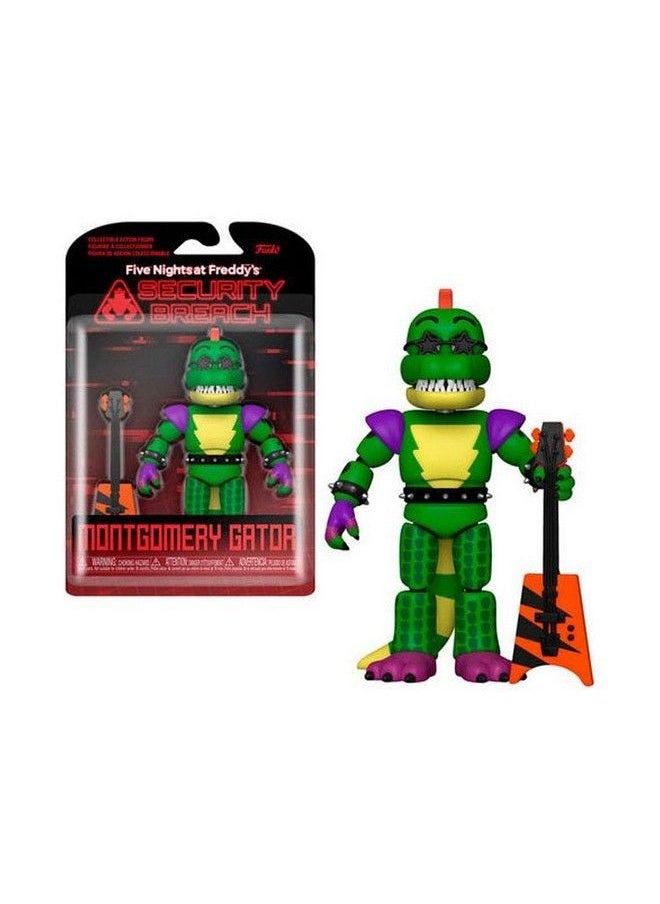 Funko Action Figure: Five Nights At Freddy'S Security Breach Montgomery Gator Multicolour  - Image 4