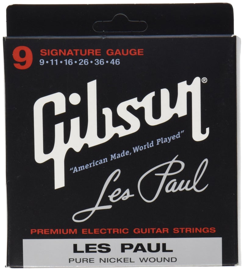 Gibson Les Paul Premium Electric Guitar Strings, Signature Gauge 9-46 - Image 1