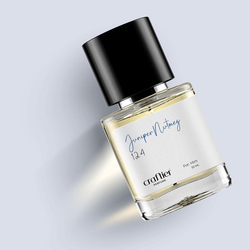 Craftier Perfume JUNIPER NUTMEG - Inspired of-GUILTY PARFUM, Eau De Parfum for Men - 50ml, Long Lasting Spicy Fragrance Upto 8-12 Hrs, Travel Size Men's Perfume - Image 2