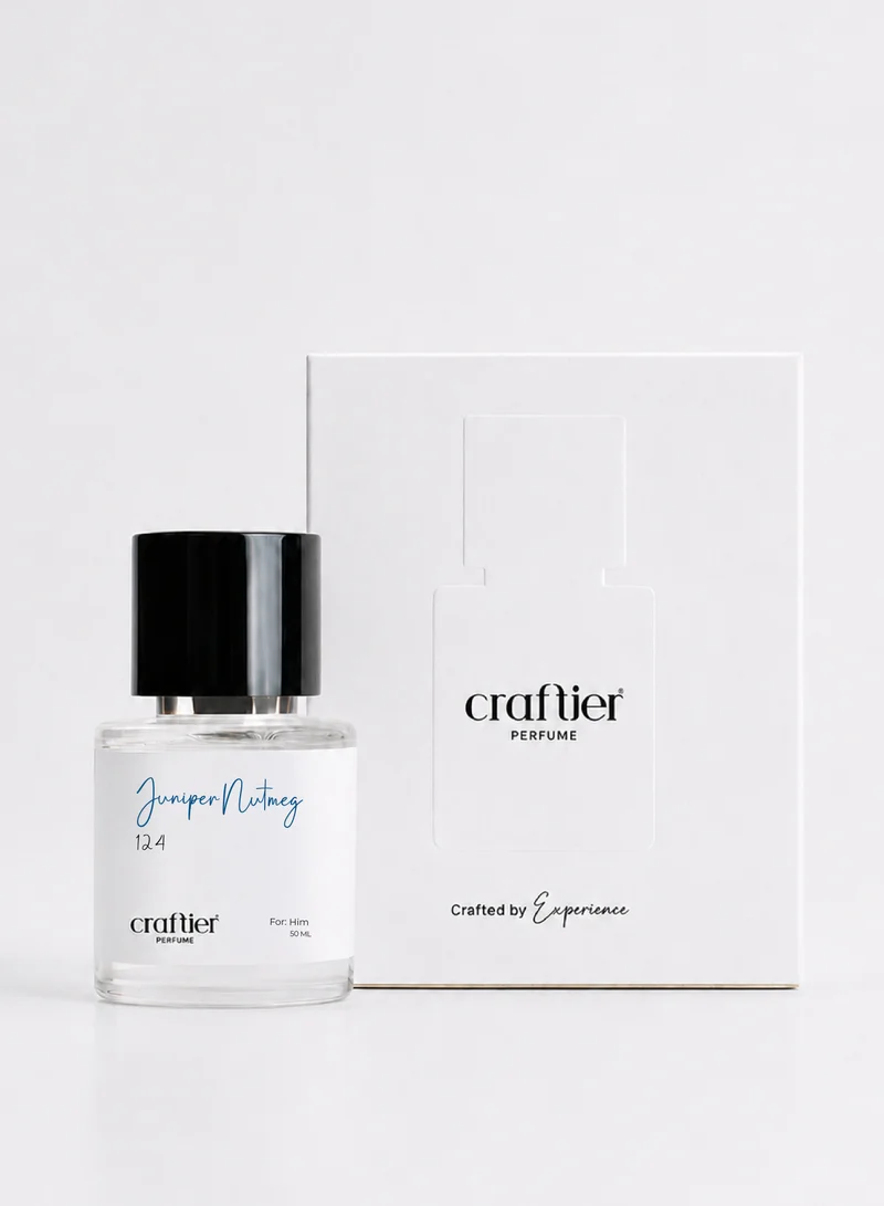 كرافتيير جونيبر نوتميغ – مستوحى من جيلتي بارفوم، ماء عطر (أو دو بارفان) للرجال – 50 مل، عطر حارّ يدوم طويلاً من 8 إلى 12 ساعة، عطر رجالي بحجم مناسب للسفر.