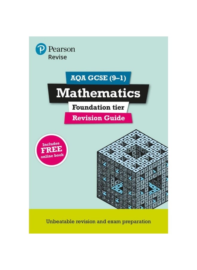Pearson REVISE AQA GCSE (9-1) Maths Foundation Revision Guide: For 2024 and 2025 assessments and exams - incl. free online edition (REVISE AQA GCSE Maths 2015)  - Image 1