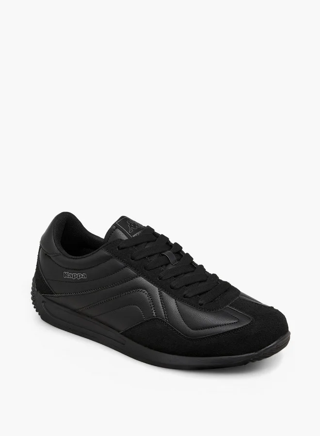 كابا Men's Panelled Sports Shoes with Lace-Up Closure
