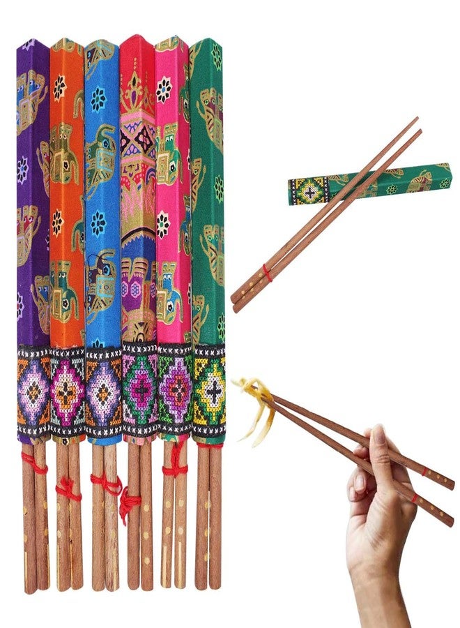 Baal Reusable Chopsticks | Eating Non-Slip Chopstick | Beginners Chopsticks, Dishwasher Safe for Sushi, Noodles, Fried Rice (M 2) - Image 1