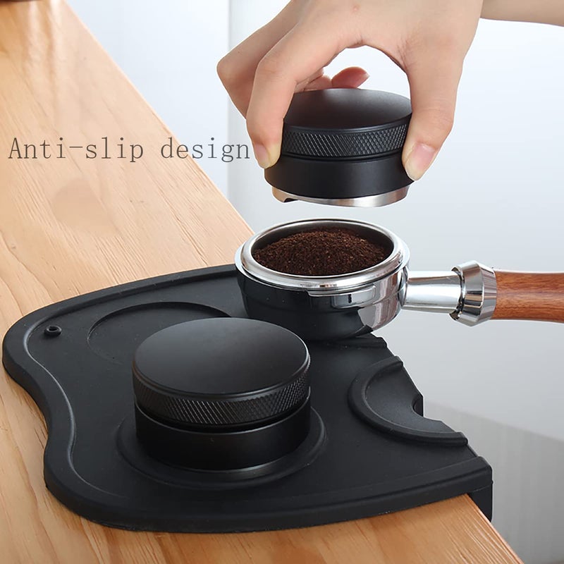 WISSXOER 51mm Coffee Distributor Espresso Distribution Tool/Leveler,Professional Adjustable Depth Espresso Hand Tampers 3 Angled Slopes Adjustable Palm Distributor Fit for 51mm Portafilter (51mm) - Image 3