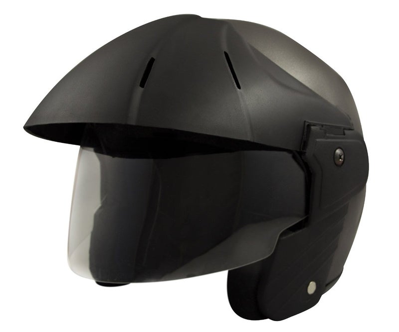 Sage Square Open Face Helmet for Scooty (XL, Grey Matte), ABS - Image 3