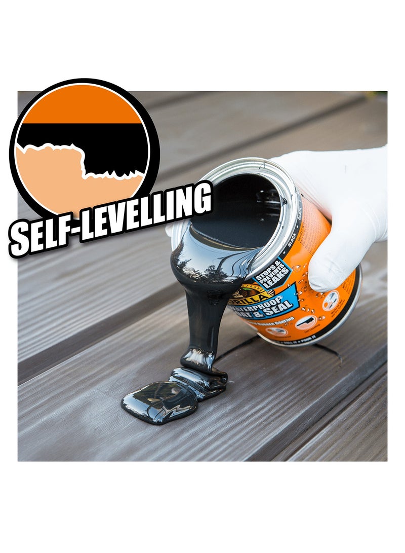 Gorilla Waterproof Coat & Seal Black, 946ml - Image 2