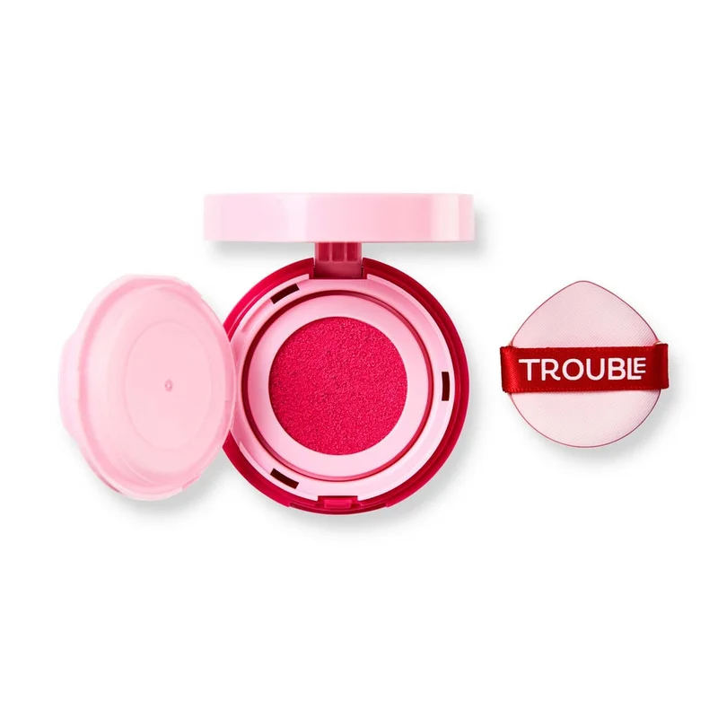Trouble Maker Trouble Maker Press Play Blush Cushion Non Stop Hot Pink