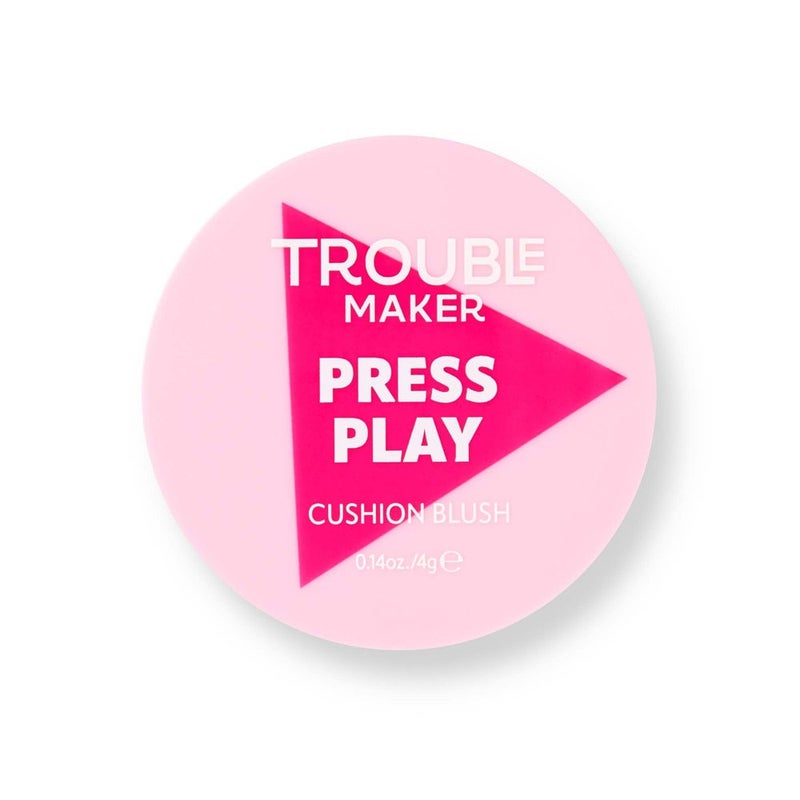 Trouble Maker Press Play Blush Cushion Non Stop Hot Pink - Image 2